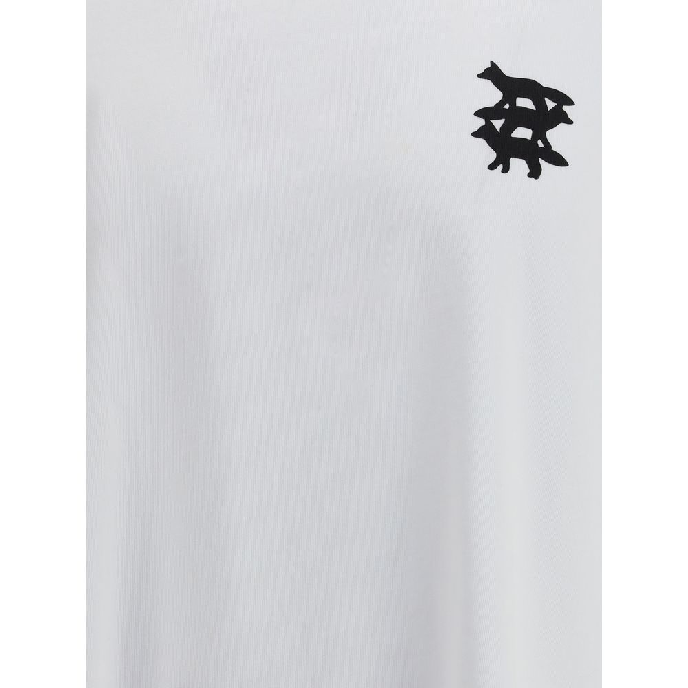 Maison Kitsuné White Cotton Clothing