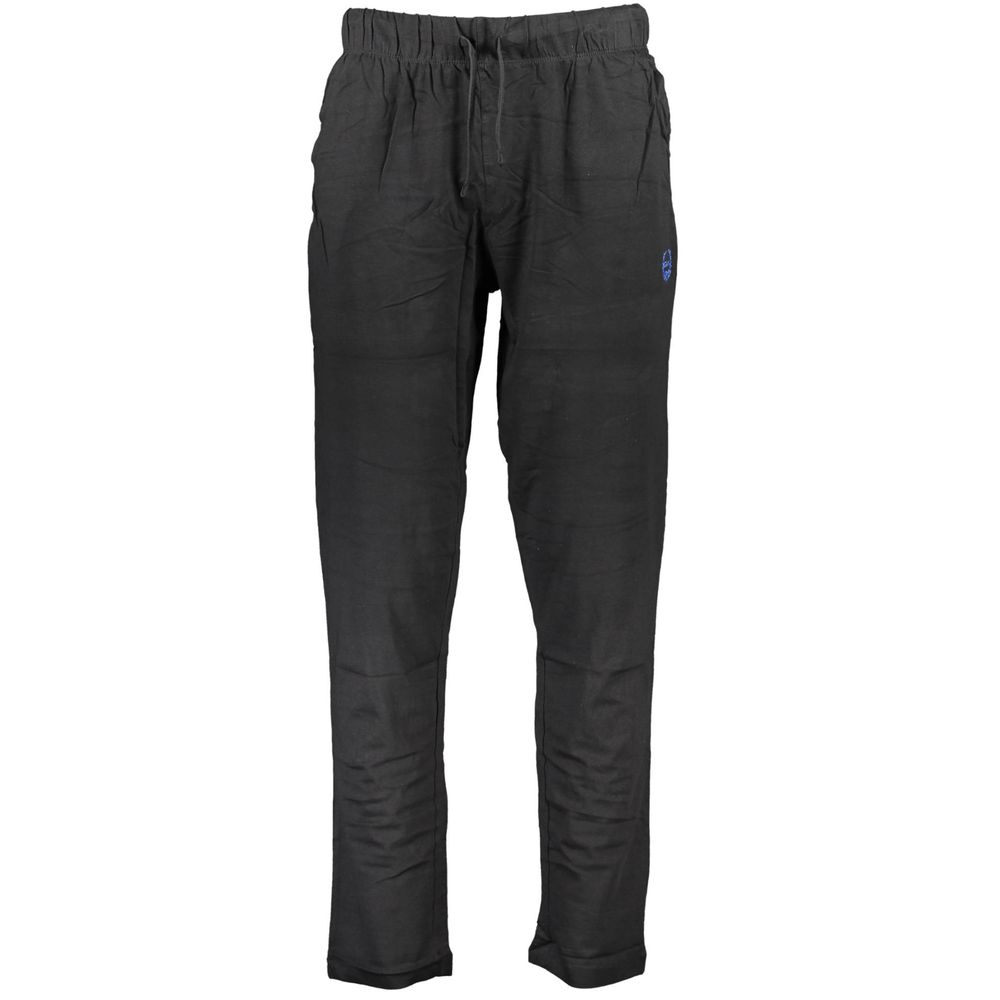 Gianmarco Venturi Black Cotton Pant