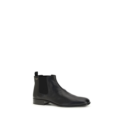 Prada Black Goatskin Ankle Boots 1728,72470364320,Ankle - Boots - Shoes,Black,Boots - Shoes,EU36/US6,EU38/US8,EU41/US11,New with tags,Prada,Shoes,Women