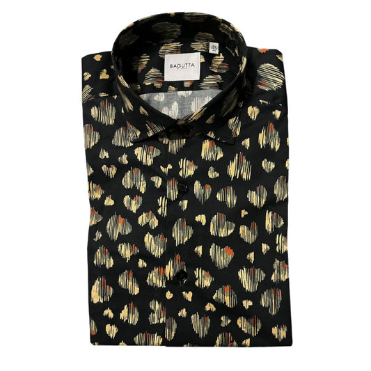 Bagutta Multicolor Cotton Men Shirt1728,4XL,67345744032,Bagutta,Clothing,IT44 | XS,L,M,Men,Multicolor,New with tags,Pattern - Shirts - Clothing,S,Shirts - Clothing,XL,XS,XXL