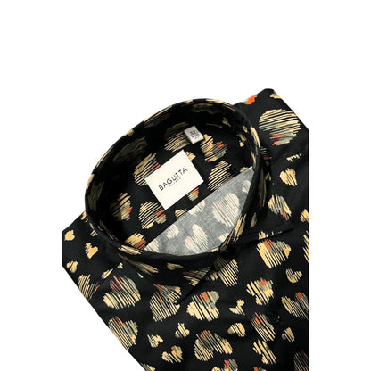 Bagutta Multicolor Cotton Men Shirt 1728,4XL,67345744032,Bagutta,Clothing,IT44 | XS,L,M,Men,Multicolor,New with tags,Pattern - Shirts - Clothing,S,Shirts - Clothing,XL,XS,XXL