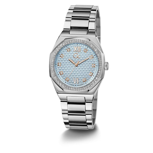 GC Gray Stainless Steel Dress Watch 1728,67434610848,Accessories,Dress Watches - Watches - Accessories,GC,Gray,New with tags,Watches - Accessories,Women