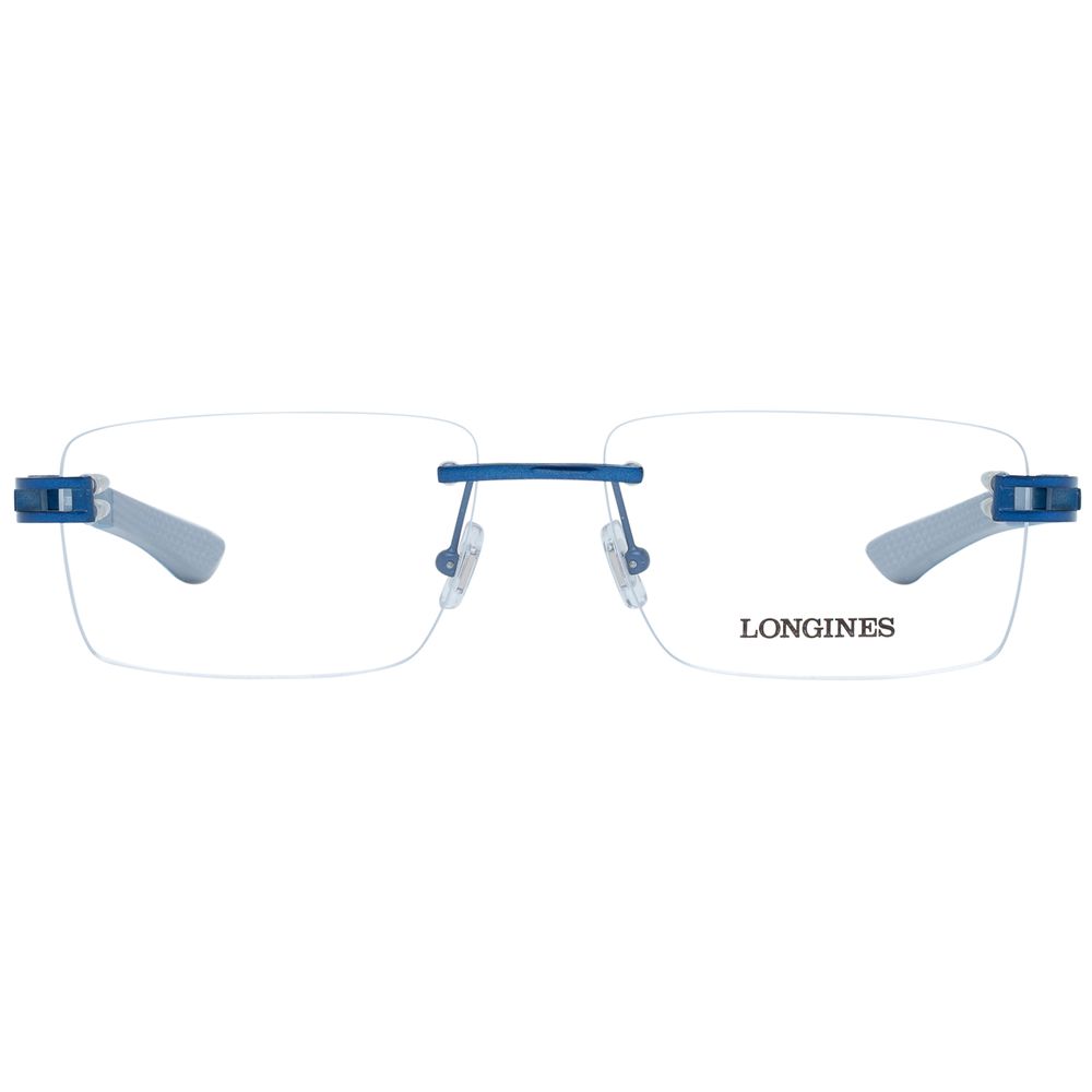 Longines Blue Metal Glasses (Frames) 1728,67434610848,Accessories,Blue,Glasses (Frames) - Glasses and Sunglasses - Accessories,Glasses and Sunglasses - Accessories,Longines,Men,New with tags