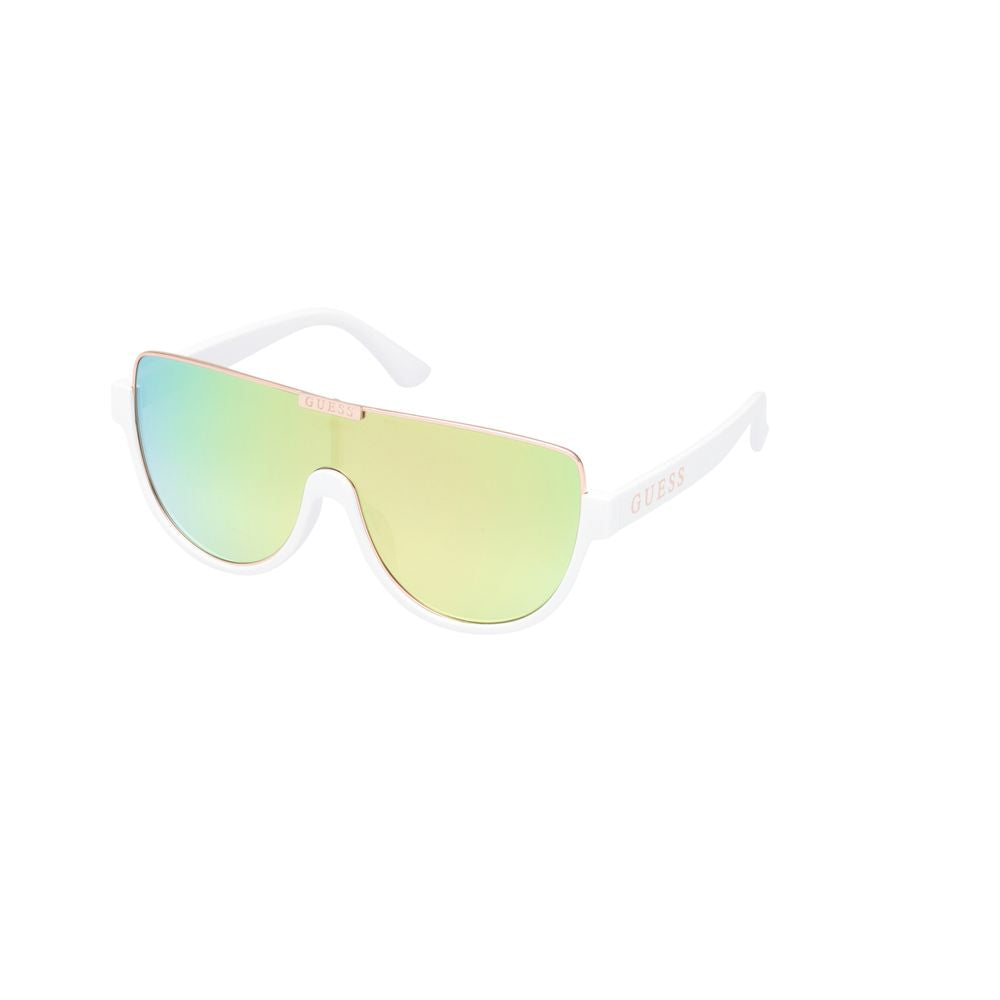 Guess White Resin Sunglasses 1728,67434610848,Accessories,Glasses and Sunglasses - Accessories,Guess,New with tags,Sunglasses - Glasses and Sunglasses - Accessories,White,Women