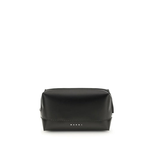Marni Black Calf Leather Bos Taurus Shoulder Bag1728,72470364320,Bags,Black,Marni,Men,New with tags,Shoulder Bags - Bags