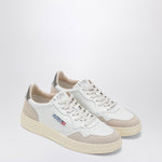 AUTRY Medalist sneakers in white/grey leather