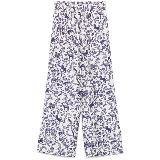Alberto Biani printed trousers