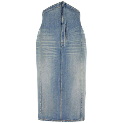 Alexander McQueen Skirts Clear Blue