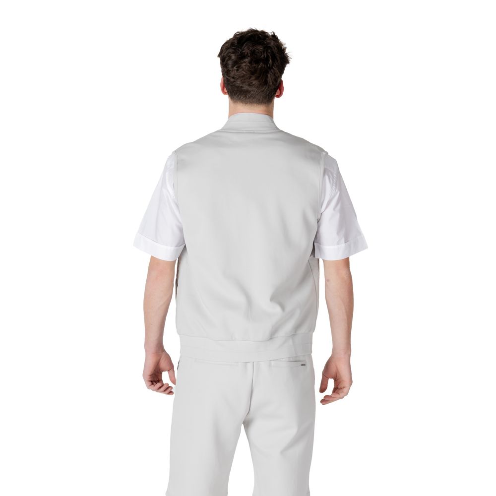 Antony Morato Gray Cotton Bomber Antony Morato