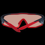 BOLLE MOD. 12628 B-ROCK PRO 119 unisex sports eyewear with red frame and tinted lenses, front view
