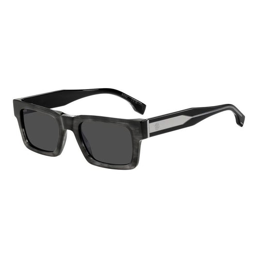 BOSS MOD. BOSS 1855_S gent sunglasses, black rectangular frame
