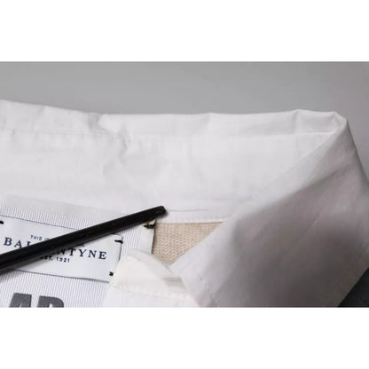 Ballantyne Multicolor Patterned Collared Long Sleeves Pullover Sweater1728,67345645728,Ballantyne,Clothing,IT50 | L,Men,Multicolor,Preowned / Defect,Sweaters - Clothing,Sweaters - Men - Clothing,Sweatshirts - Sweaters - Clothing