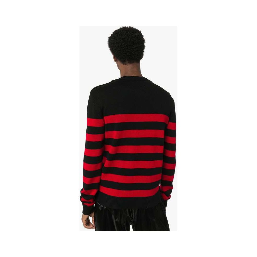 Balmain Black Wool Sweater