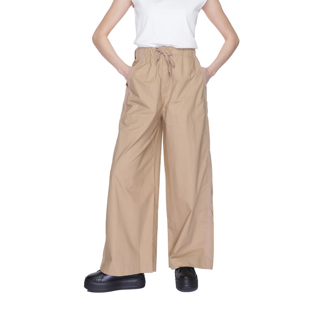 Blauer Beige Cotton Casual Pants Blauer