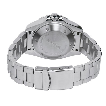 Bobroff Gray Stainless Steel Dress Watch Bobroff