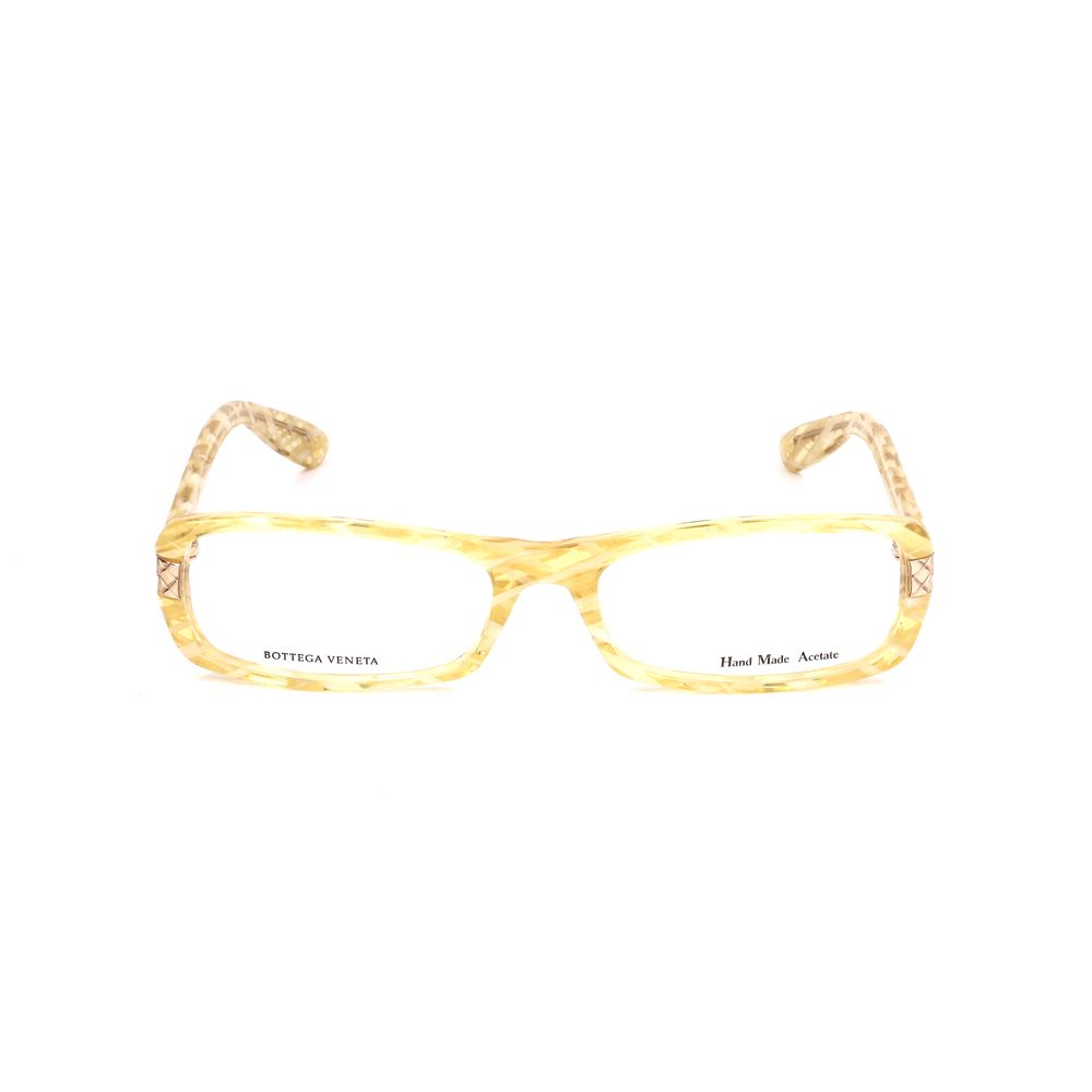 Bottega Veneta Yellow Acetate Glasses Frames for women, model BV12229L, size 53/17/140 mm.