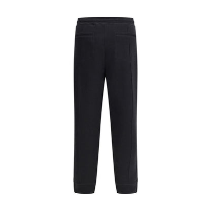 Brunello Cucinelli Black Cotton Joggers (Workout Pants)