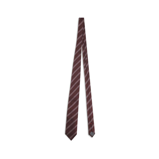 Brunello Cucinelli Red Silk Tie