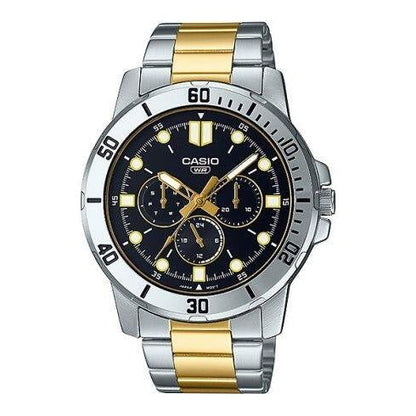 CASIO COLLECTION Mod. DIVER MULTIFUCTION STEEL&GOLD - BLACK