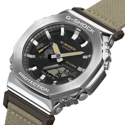 CASIO G-SHOCK Mod. OAK METAL COVERED - UTILITY SERIE KHAKI BEIGE WATCHES