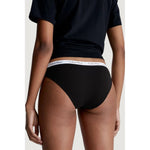 Model wearing Calvin Klein Underwear White Cotton Panty, offering comfort and style with high-quality materials for everyday wear.