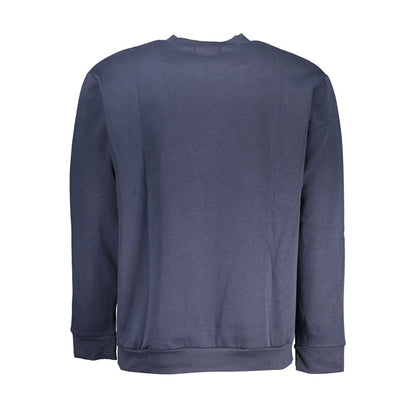 Cavalli Class Blue Polyester Men Sweatshirt