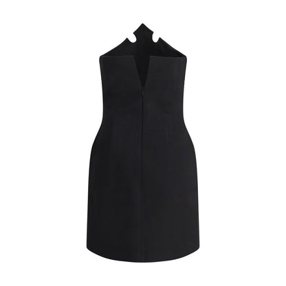 Coperni Black Polyester Casual Dress Coperni
