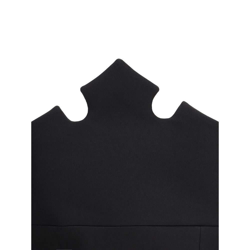 Coperni Black Polyester Casual Dress Coperni