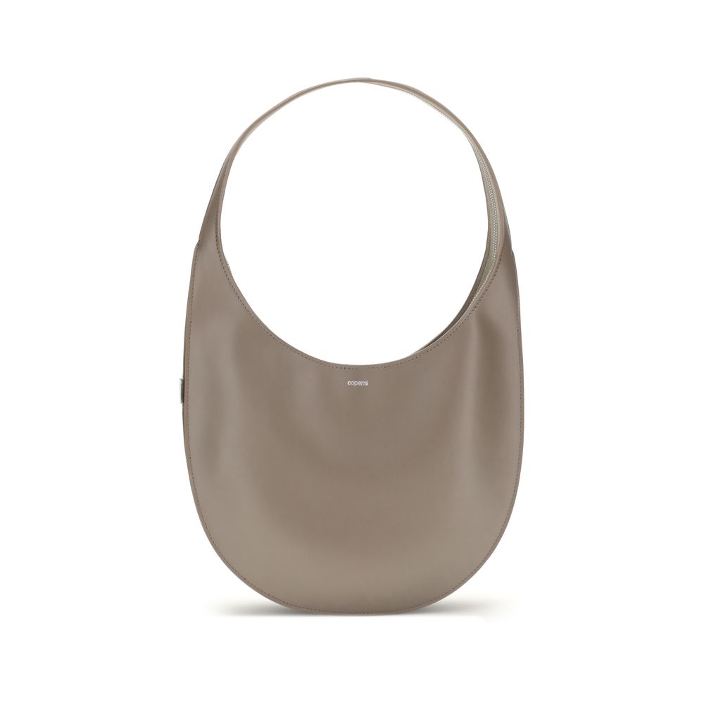 Coperni Brown Calf Leather Bos Taurus Shoulder Bag Coperni