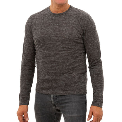 Corneliani Gray Wool T-Shirt Corneliani