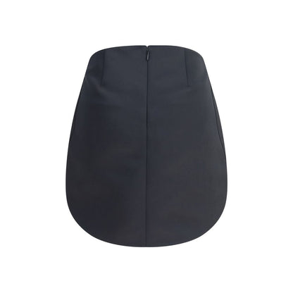 Courrèges Black Polyester Mini Skirt Courrèges