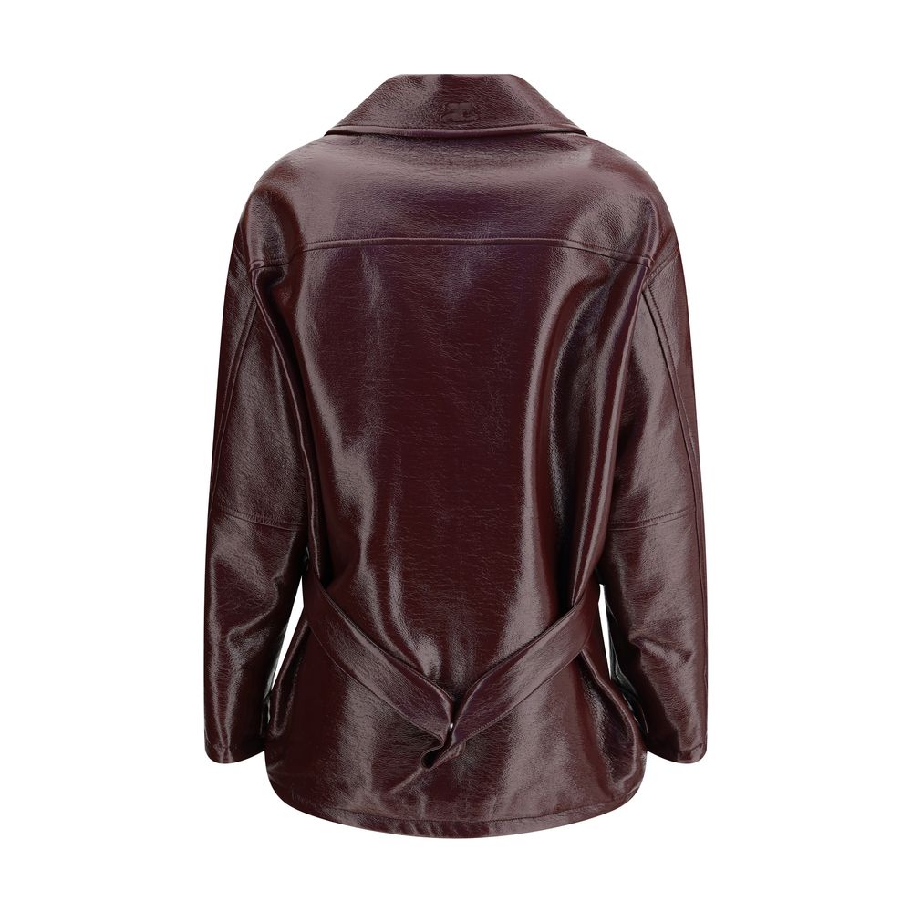 Courrèges Bordeaux Cotton Clothing Courrèges