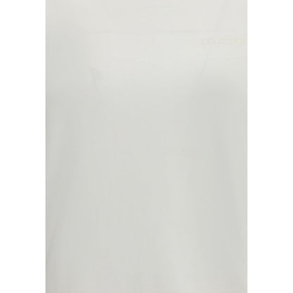 Courrèges White Cotton T-Shirt Courrèges