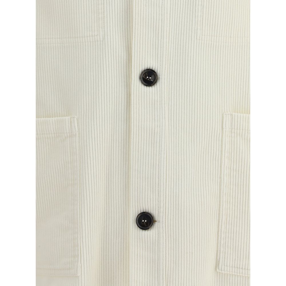 Cruna Cream Cotton Coat