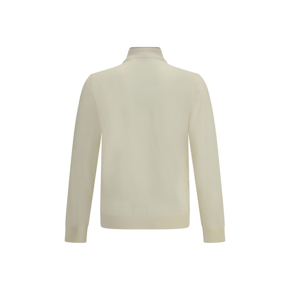 Cruna Cream Wool Turtleneck Cruna