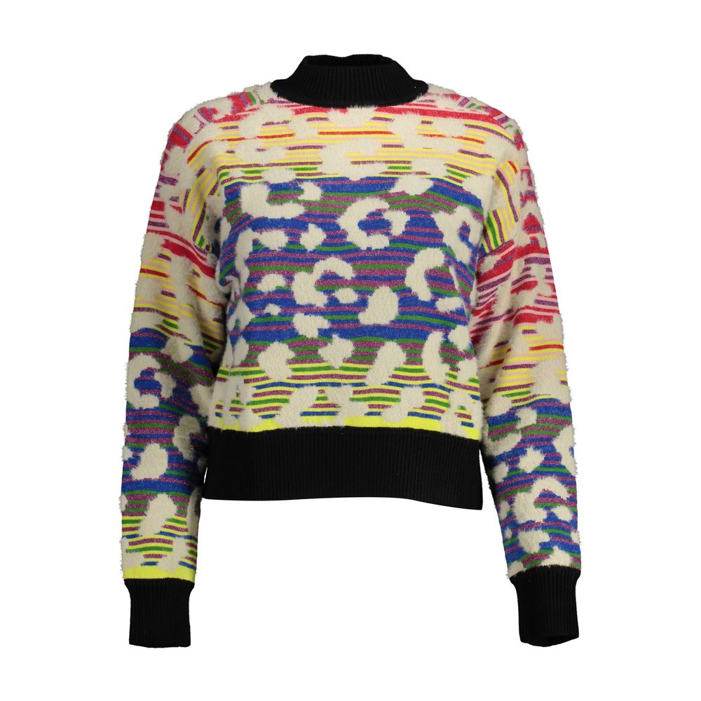 Desigual Blu Polyamide Women Sweater