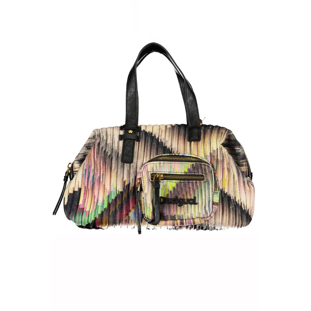 Desigual Nero Polyester Women Handbag Desigual
