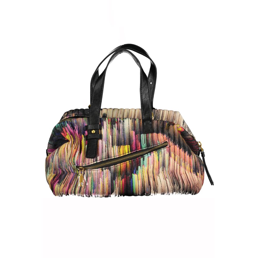 Desigual Nero Polyester Women Handbag Desigual