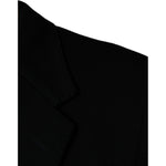 Dolce & Gabbana Black Crown Bee Single Breasted Coat Blazer Dolce & Gabbana Black