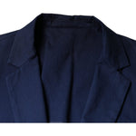 Dolce & Gabbana Blue Notch Single Breasted Dress Coat Blazer JKT41216-52