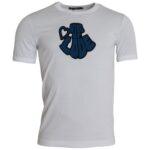 Dolce & Gabbana White King Of Love Round Neck Short Sleeves T-shirt TSH86383-44