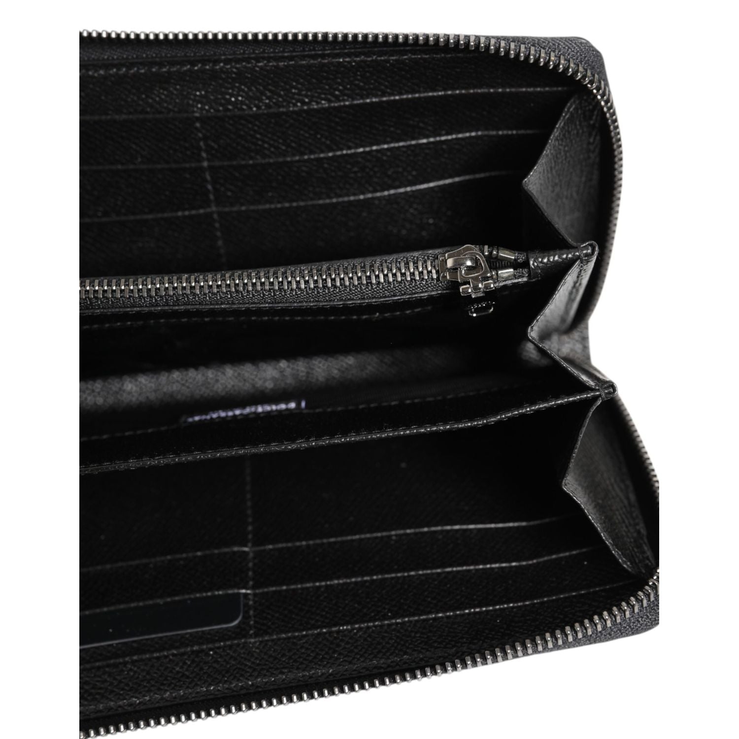 Dolce & Gabbana Multicolor Camouflage Logo Zip Around Continental Wallet