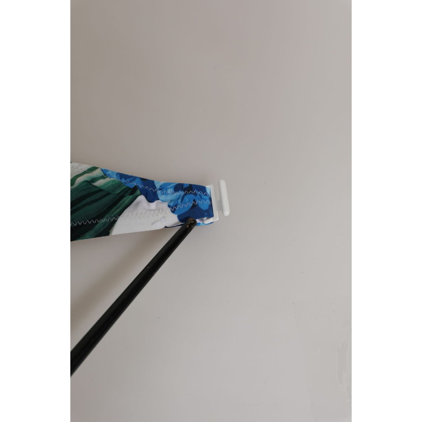 Dolce & Gabbana White Floral Swimsuit 2 Piece Top Bottom Swimwear