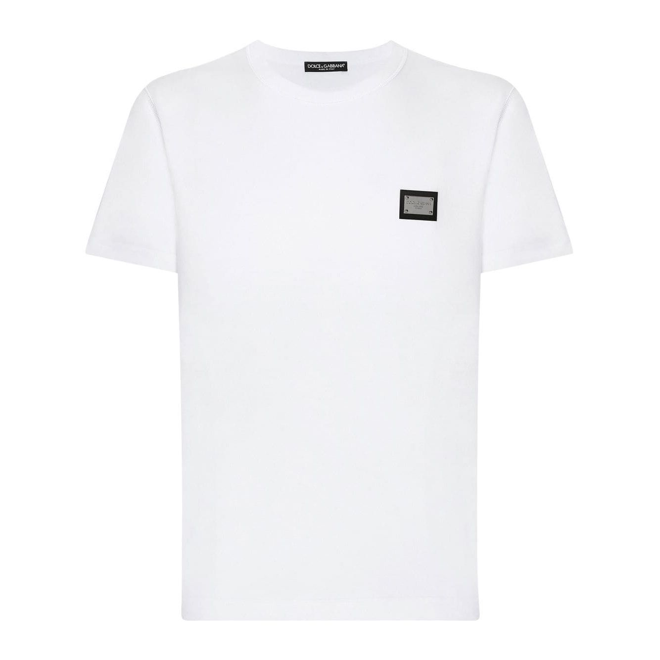 Dolce & Gabbana logo-tag Cotton T-shirt
