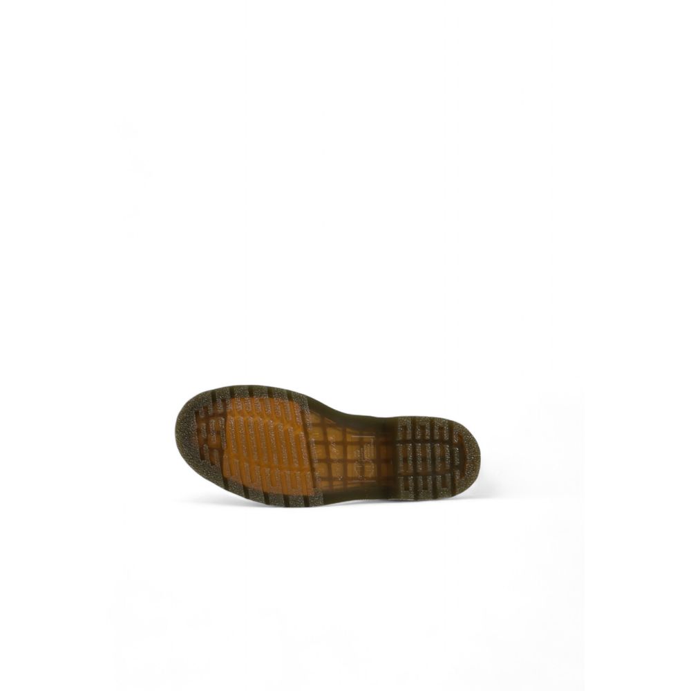Dr. Martens Brown Leather Athletic sole featuring durable Goodyear-welted rubber design, showcasing non-slip tread pattern for all-day comfort.