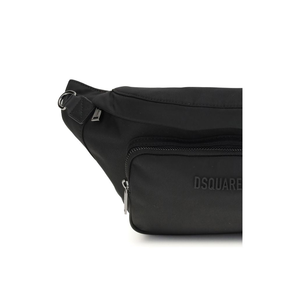 Dsquared² Black Polyamide Shoulder Bag