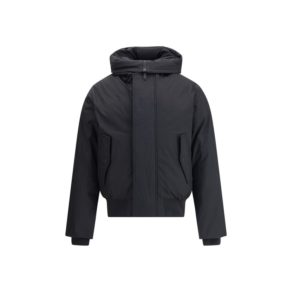 Dsquared² Black Polyester Bomber
