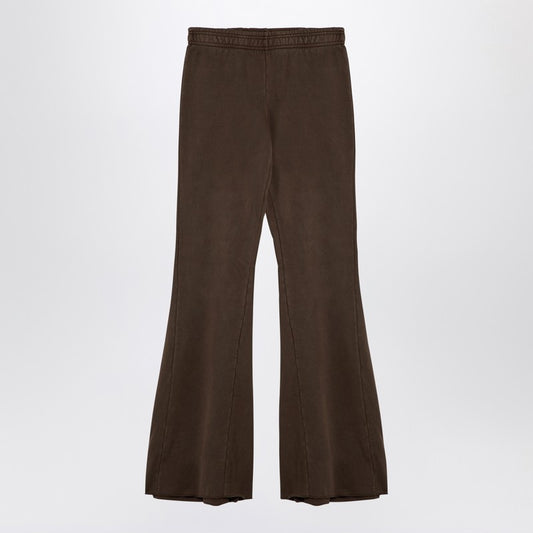Entire Studios Organic cotton brown flared trousers