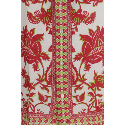 Etro Multicolor Linen Pattern Shirt