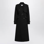 Max Mara Black long trench in sable FLAVIOWO/R_MAXM-004_102